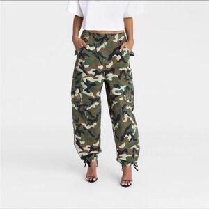 KBB by Kahlana Barfield camo cargo pants